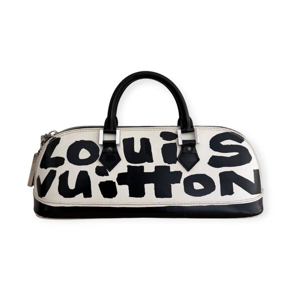 LOUIS VUITTON Graffiti Alma Horizontal Bag - Stephen Sprouse Limited Edition - Picture 2 of 14